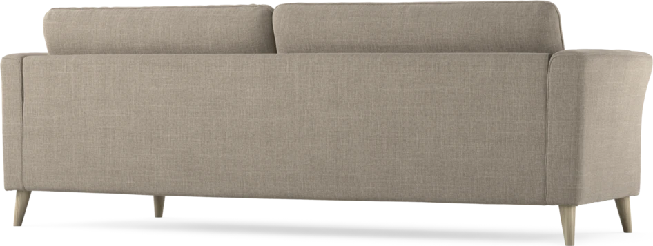 Bridge - 3-sits soffa svängd - Beige