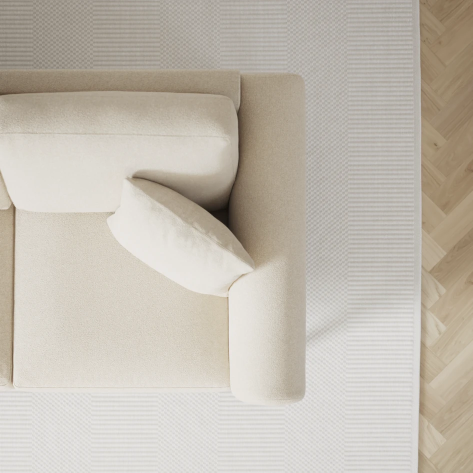 Eden - Hörnsoffa, 3+3-sits - Beige