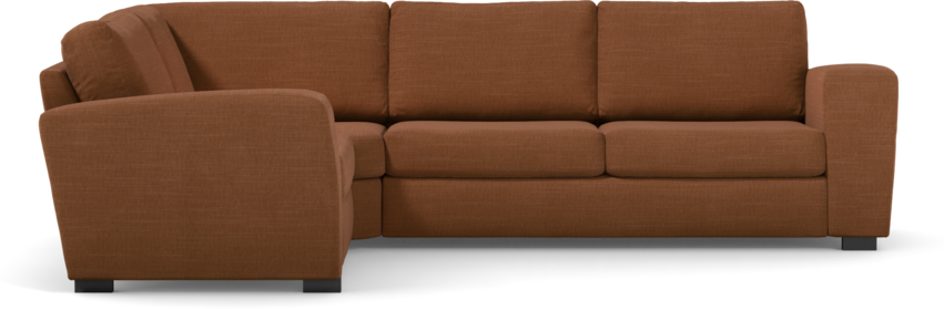 Friday - Hörnsoffa, 1,5+2,5-sits - Orange