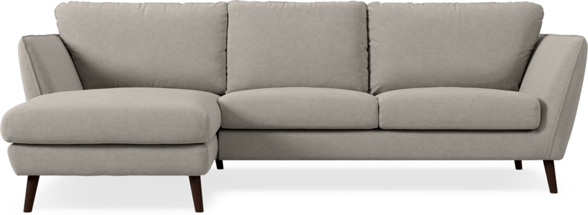 Madison Lux - 2-sits soffa med schäslong vänster - Beige
