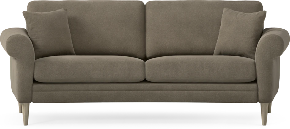 Eden - 2,5-sits soffa svängd - Beige