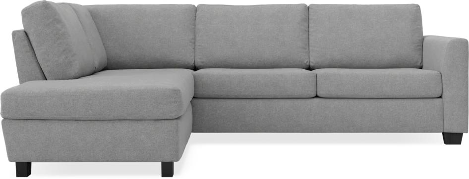 Friday - 2,5-sits soffa med divan vänster - Grå
