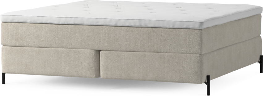 Delux Dream - Kontinentalsäng, dubbelsäng med bäddmadrass och sängben