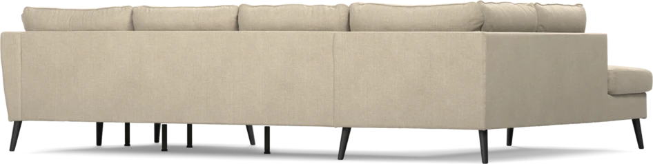 County - 3-sits soffa med divan vänster och schäslong höger - Beige