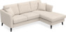 Eden - 2-sits soffa med schäslong - Beige