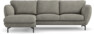 Madison Lux - 2-sits soffa med schäslong vänster - Vit