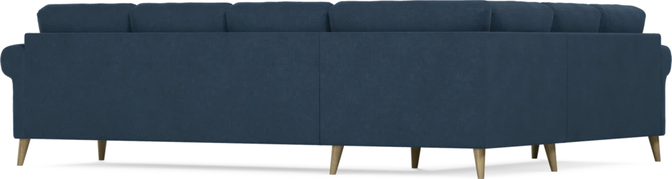 Eden - Hörnsoffa, 2+3-sits - Blå