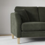 Eden - 2-sits soffa med schäslong - Grön