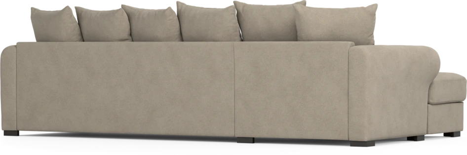 Town - 3-sits soffa med schäslong vänster - Beige