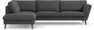 Madison - 3-sits soffa med divan vänster - Grå