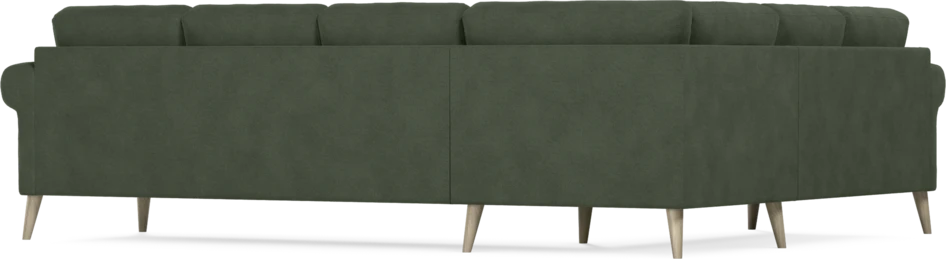 Eden - Hörnsoffa, 2+3-sits - Grön