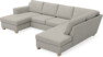 Friday - 3-sits soffa med schäslong vänster och divan höger - Beige