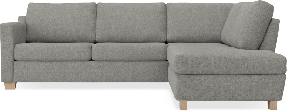Friday - 2,5-sits soffa med divan höger - Grå
