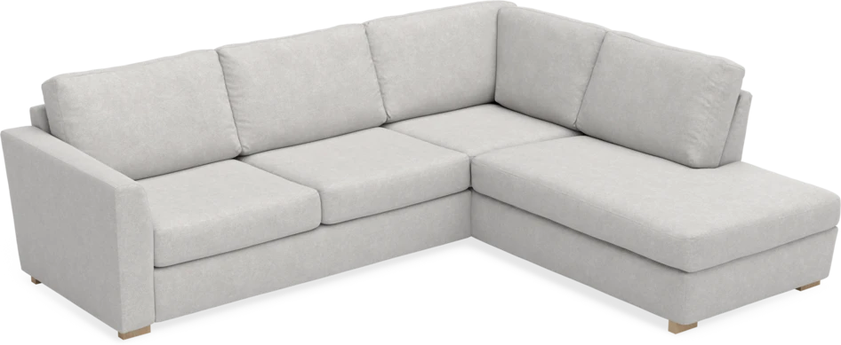 Friday - 2,5-sits soffa med divan höger - Grå