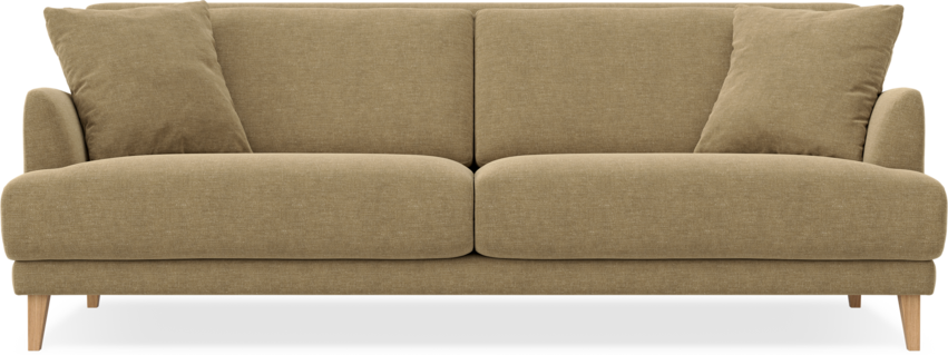 Macy Lux - 3-sits soffa - Brun