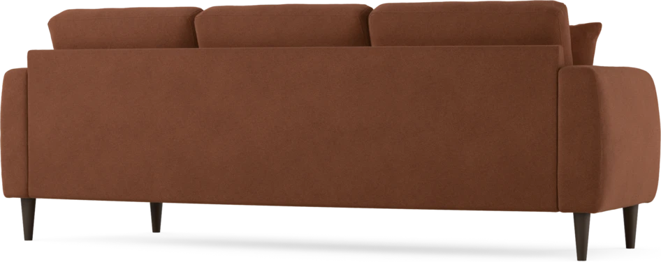 Eden - 3-sits soffa svängd - Orange