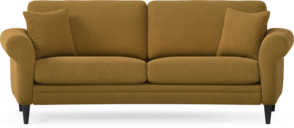 Eden - 2,5-sits soffa svängd - Gul