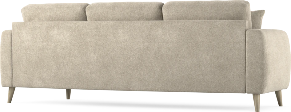 Eden - 3-sits soffa svängd - Beige