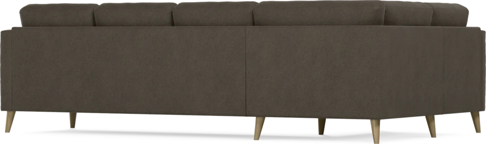 Eden - Hörnsoffa, 1+3-sits - Brun