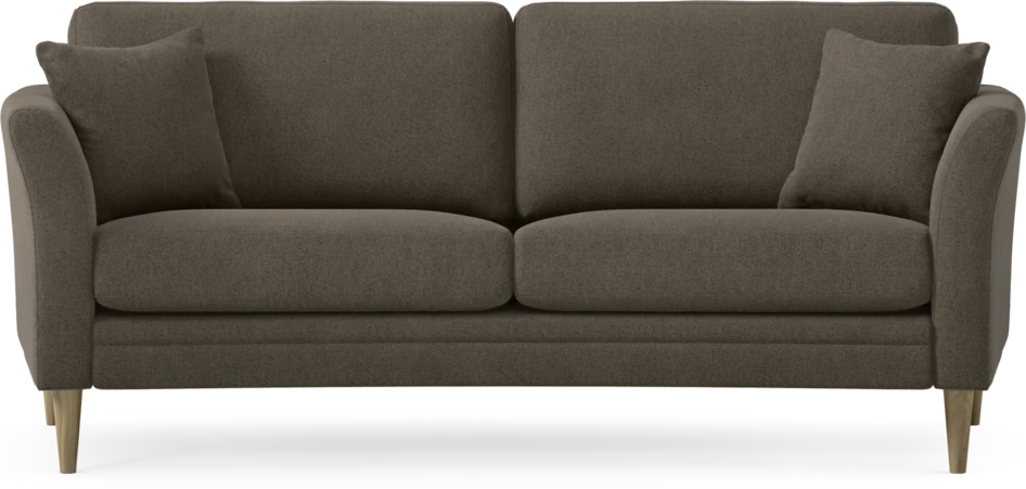 Eden - 2,5-sits soffa svängd - Brun