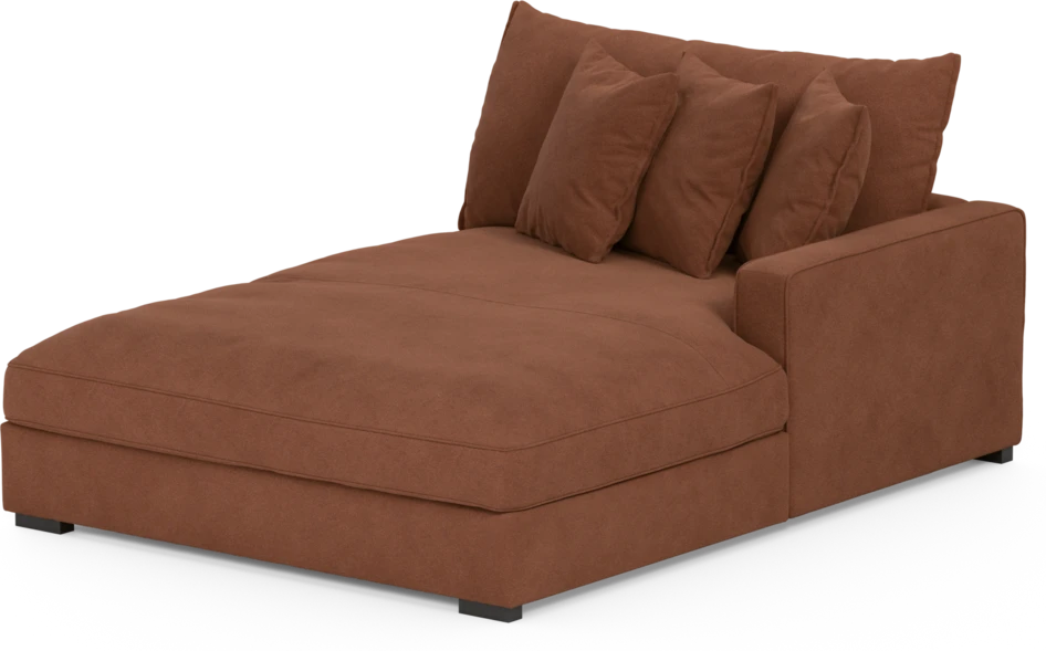 Rossi - Schäslong XL höger - Orange