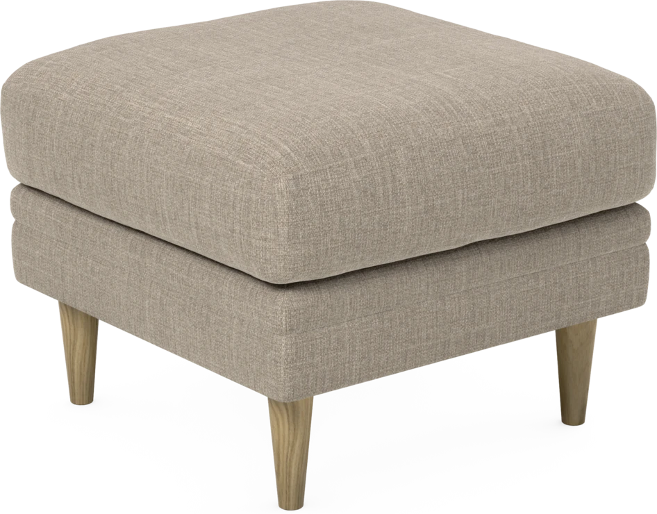 Eden - Fotpall - Beige