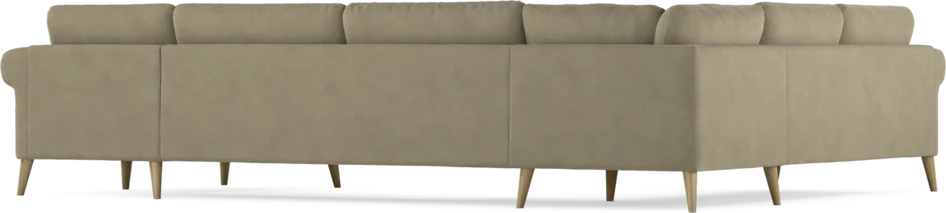 Bridge - Hörnsoffa, 2+3-sits med schäslong höger - Beige