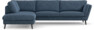 Madison - 3-sits soffa med divan vänster - Blå