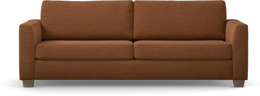 Friday - 3-sits soffa - Orange