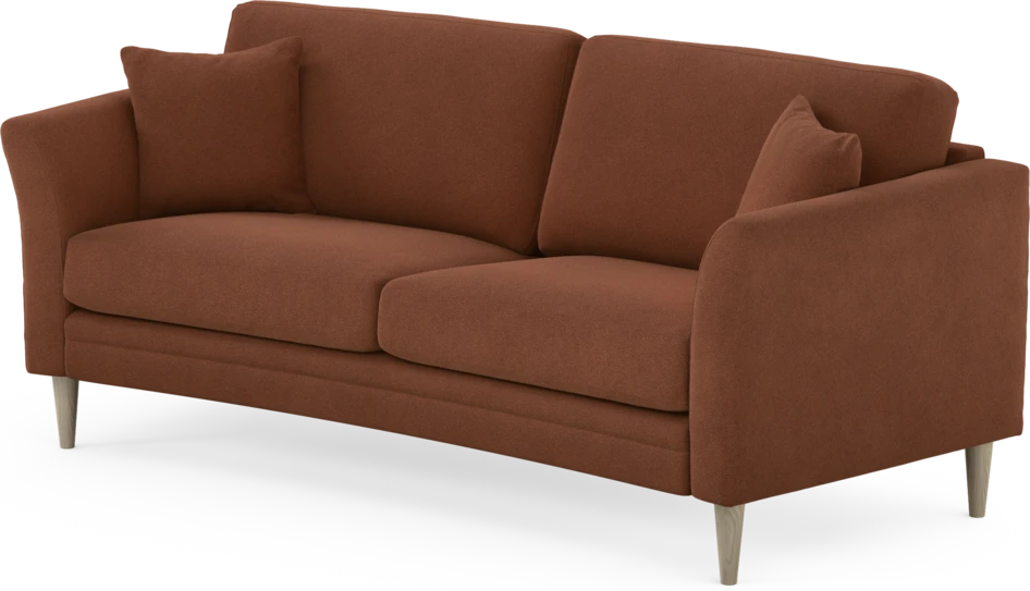 Eden - 2,5-sits soffa svängd - Orange