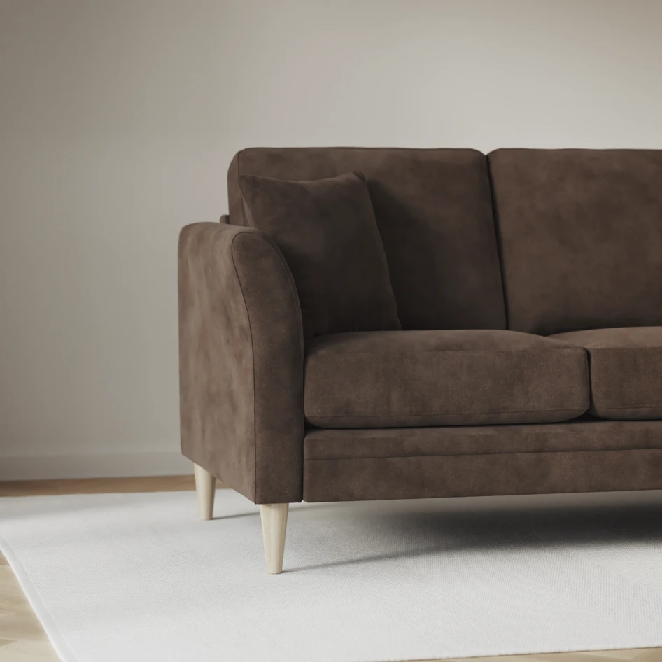 Eden - 2-sits soffa - Brun