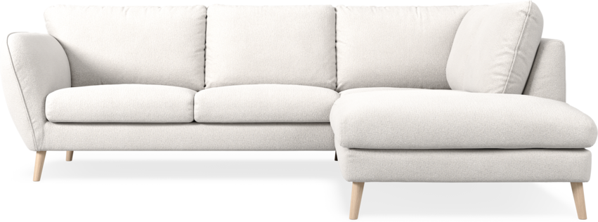 Madison - 2-sits soffa med divan höger - Beige