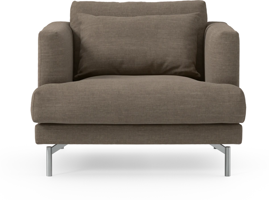 Harper - Fåtölj, 75 cm - Brun