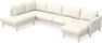 Bridge - 3-sits soffa med divan vänster och schäslong höger - Vit