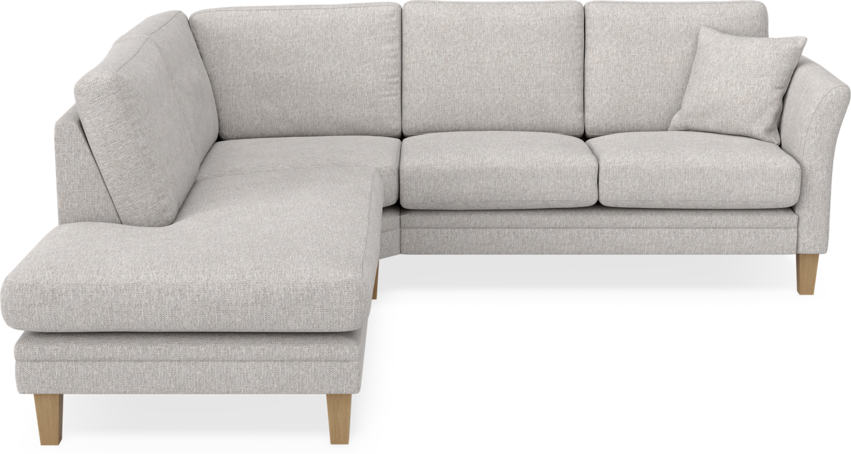 Eden - 2-sits soffa med divan - Grå