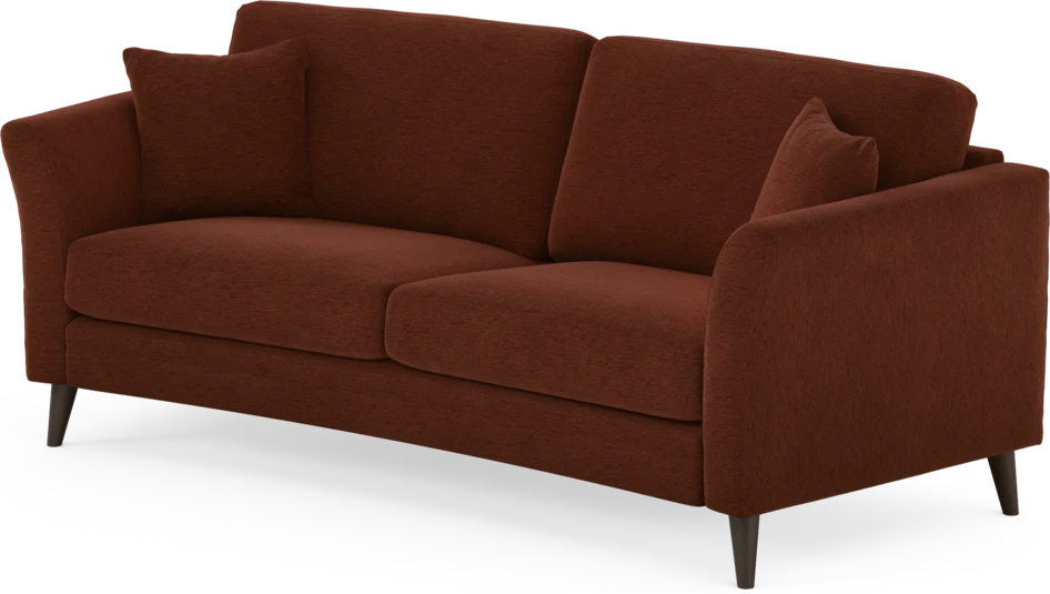 Eden - 2,5-sits soffa svängd - Orange