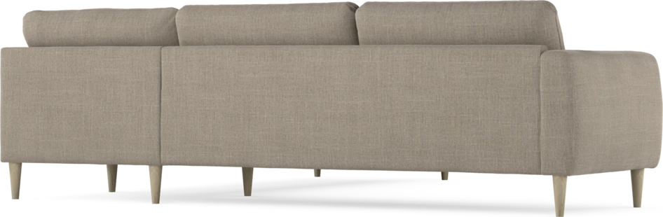 Bridge - Hörnsoffa, 3+3-sits - Beige