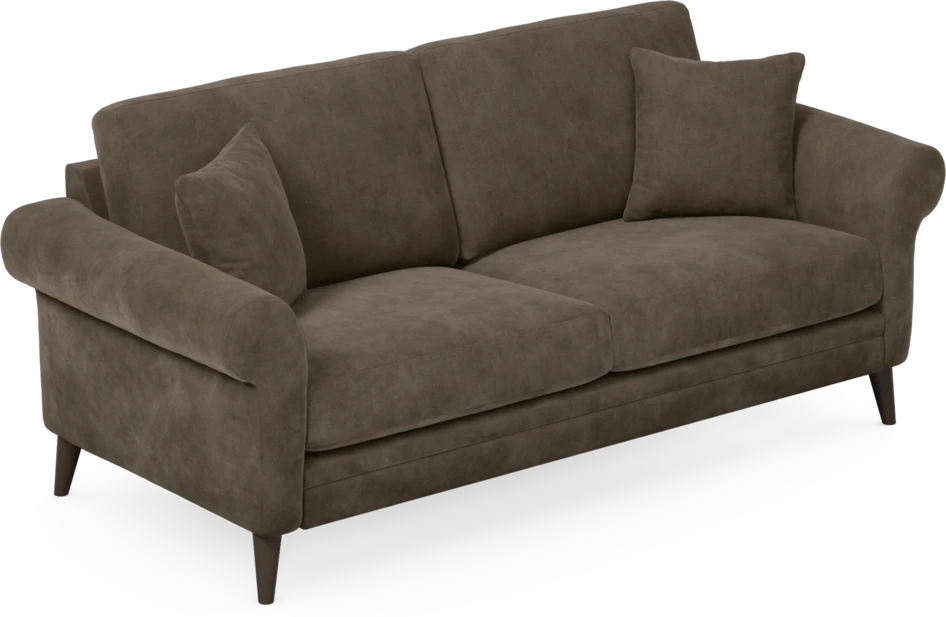Eden - 2,5-sits soffa - Brun