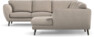 Madison Lux - Hörnsoffa med schäslong höger - Beige