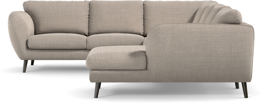 Madison Lux - Hörnsoffa med schäslong höger - Beige