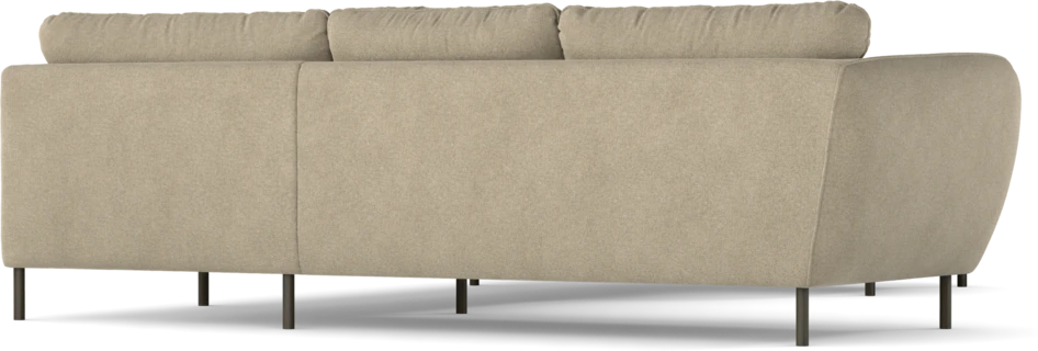 Madison Lux - Hörnsoffa med schäslong höger - Beige