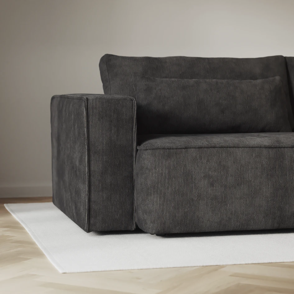 Ide - Bäddsoffa 3-sits - Grå