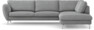Madison Lux - 3-sits soffa med divan höger - Grå