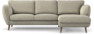 Madison Lux - 2-sits soffa med schäslong höger - Beige