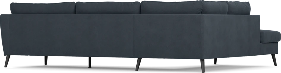 County - 2,5-sits soffa med divan vänster - Blå