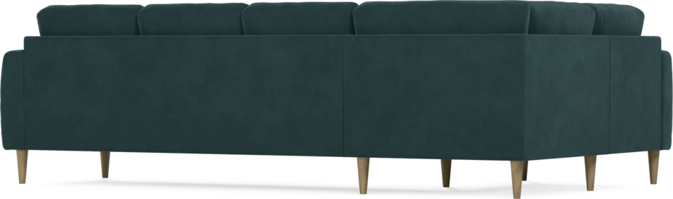 Eden - Hörnsoffa, 1+3-sits - Blå