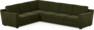 Friday - Hörnsoffa, 2+3-sits - Grön