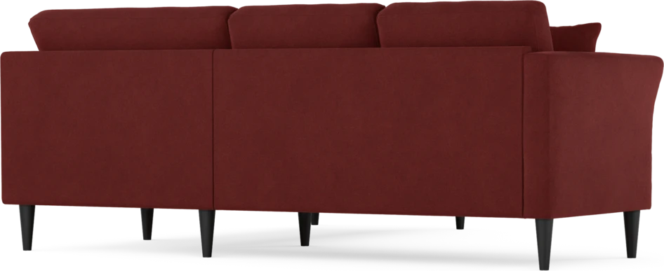 Eden - Hörnsoffa, 2+2-sits - Röd