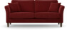 Eden - 2,5-sits soffa - Röd