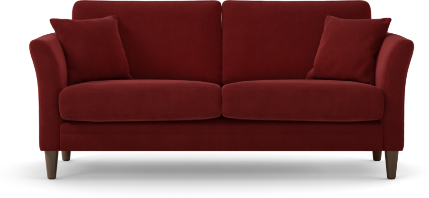 Eden - 2,5-sits soffa - Röd